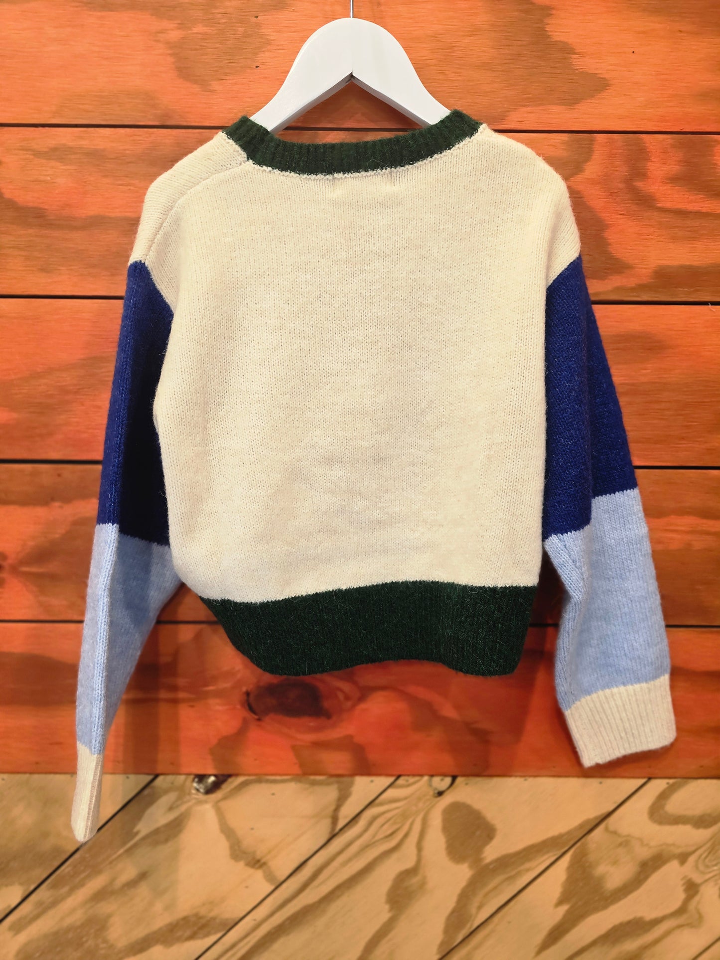 knitted galla jumper 65 ecru AW24