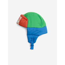 baby color block padded hat AW24