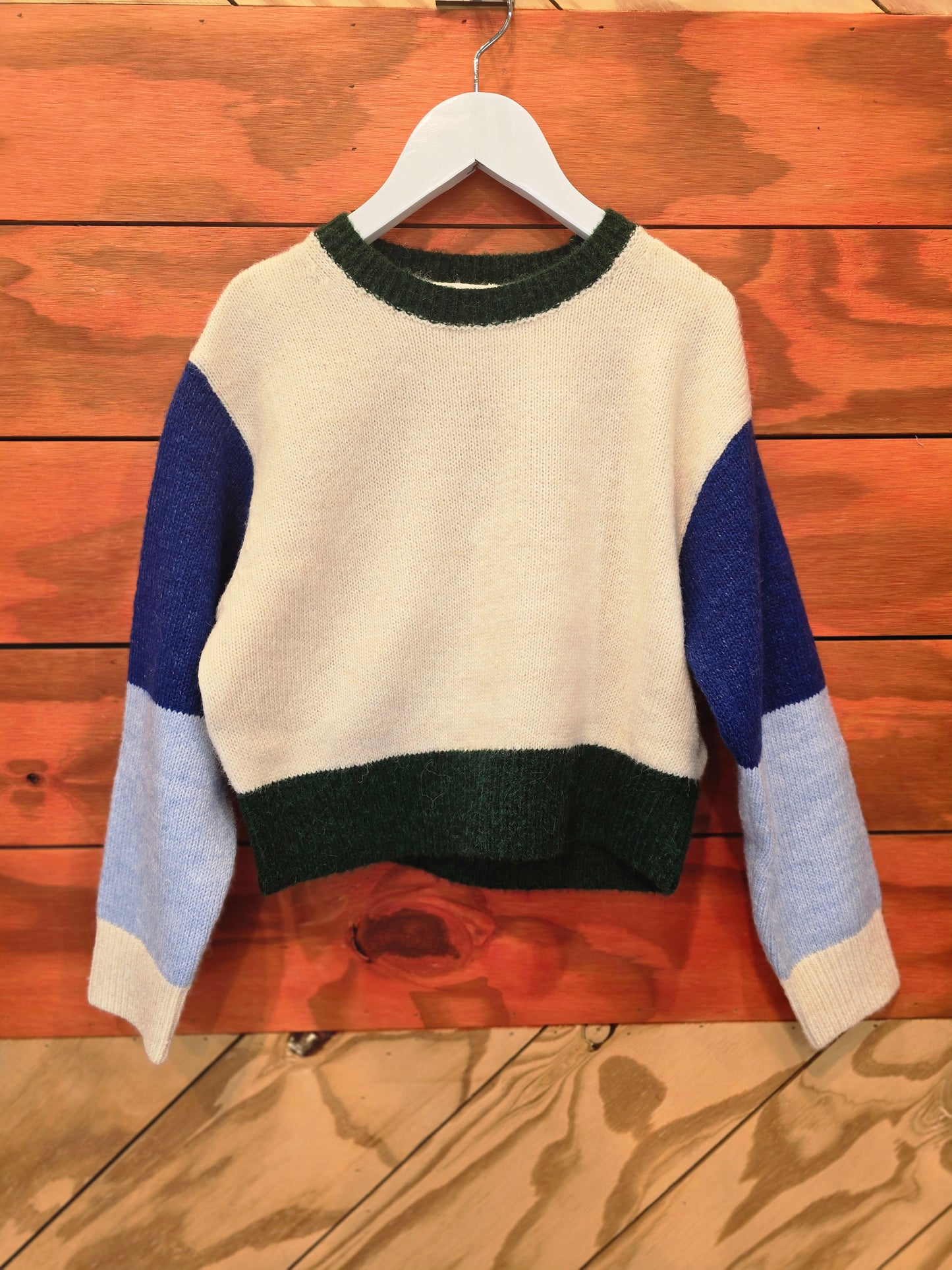 knitted galla jumper 65 ecru AW24