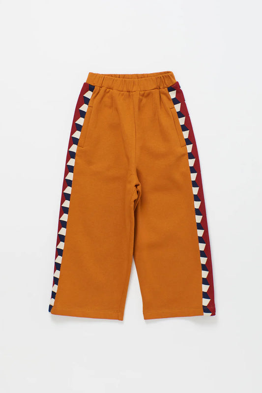 ladies and gentleman ocre pants AW24