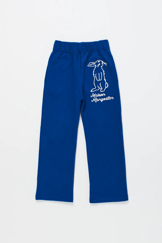 rabbit embroidery pants AW24