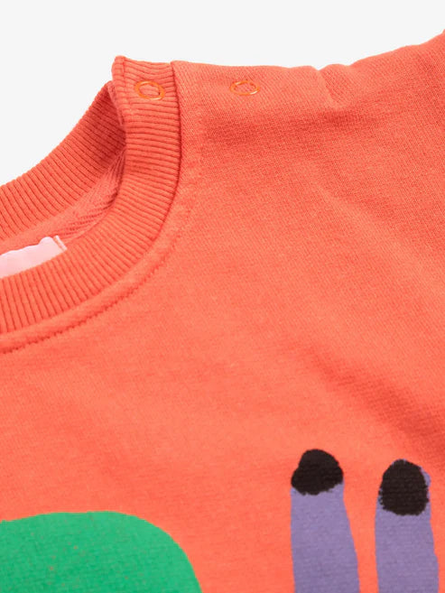 funny snail sweater baby - Bobo Choses SS25