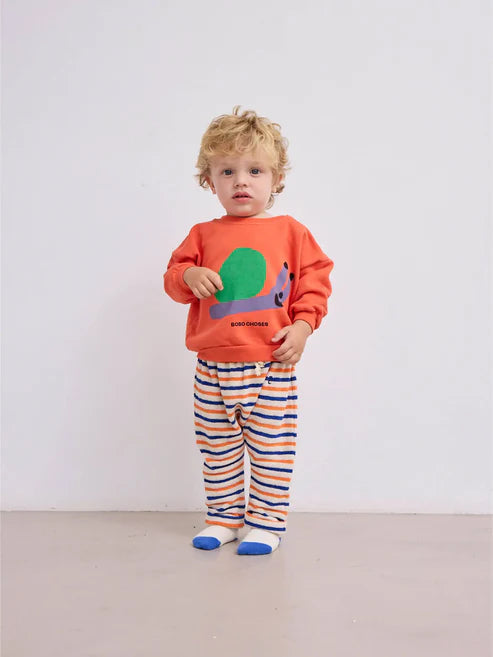 funny snail sweater baby - Bobo Choses SS25