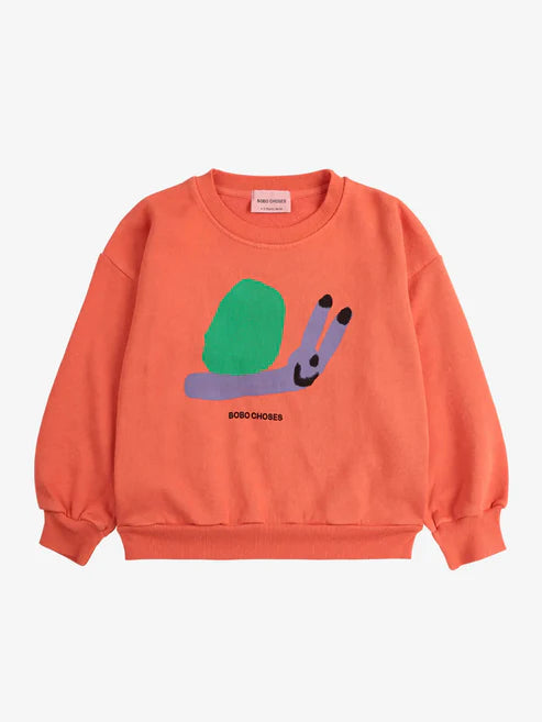 funny snail sweater - Bobo Choses SS25