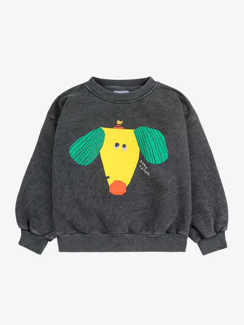 happy dog sweater - Bobo Choses SS25