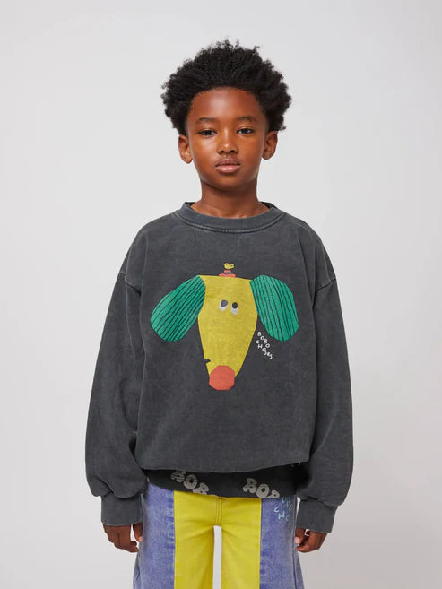 happy dog sweater - Bobo Choses SS25