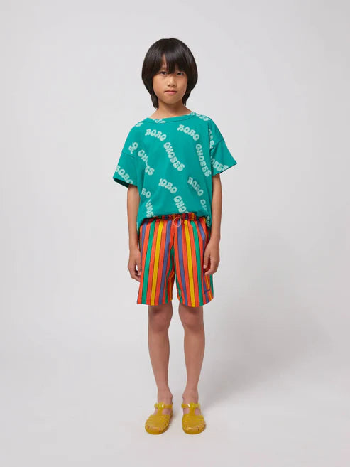 stripes woven short - Bobo Choses SS25