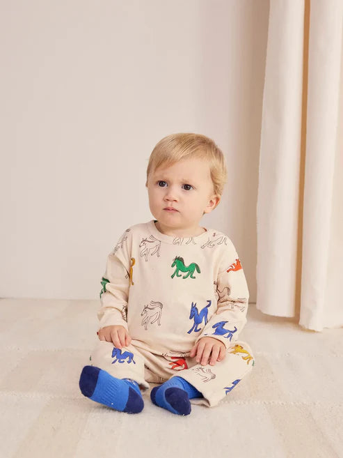 baby wonder horse all over tshirt AW24