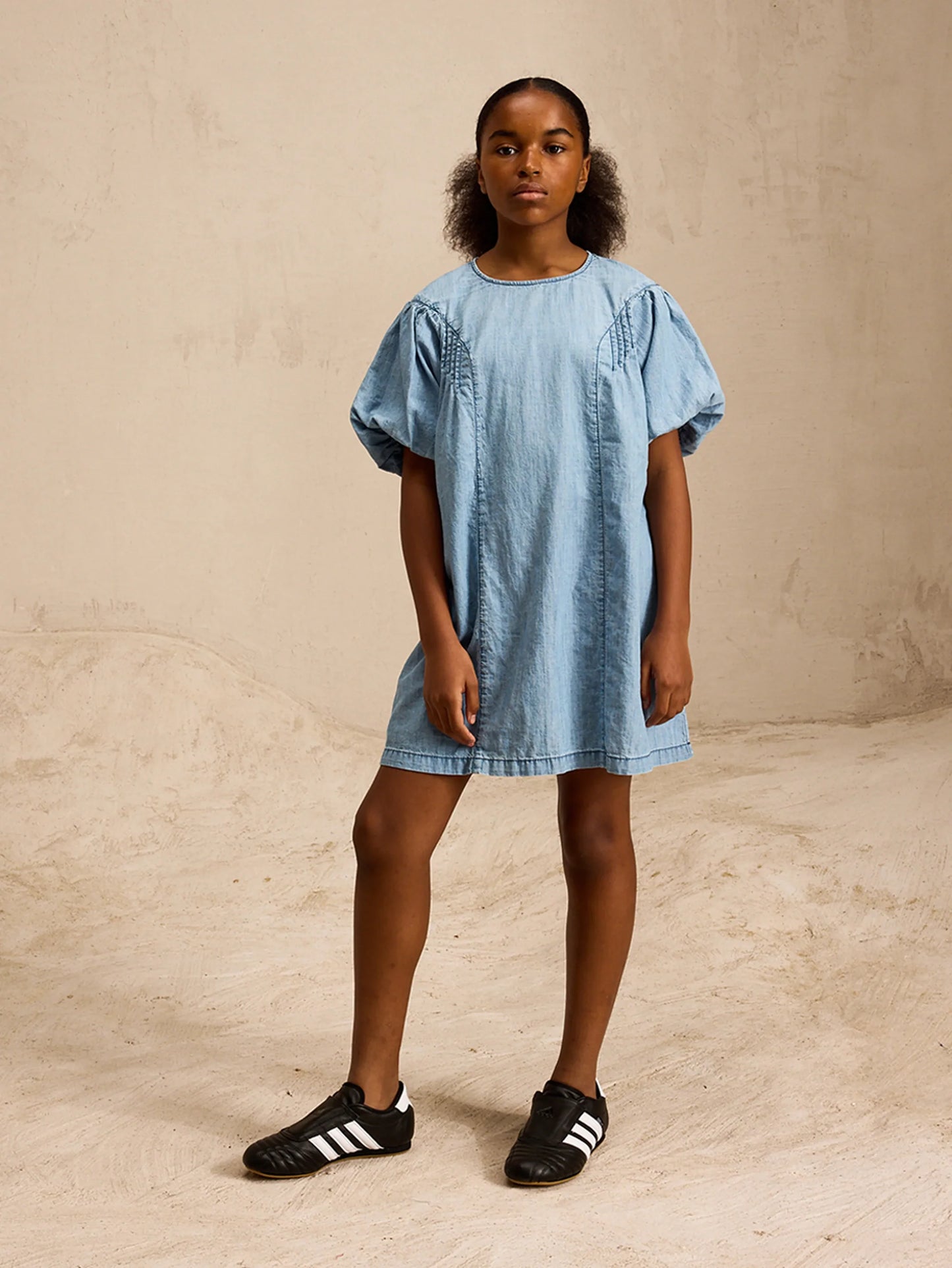 warp dress blue stone - Bellerose SS25