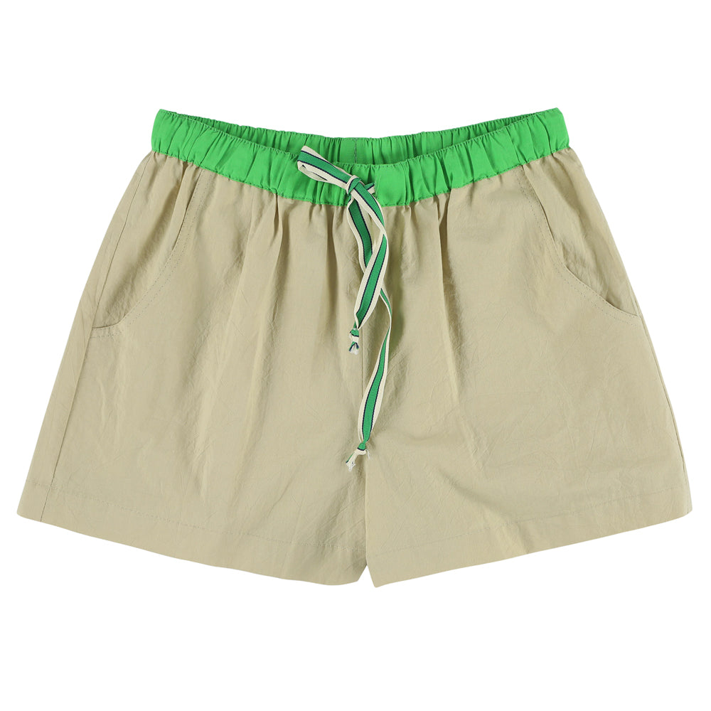 soho woven sand short - MAAN SS25