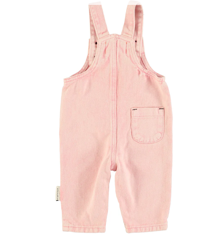 baby dungarees pink AW24