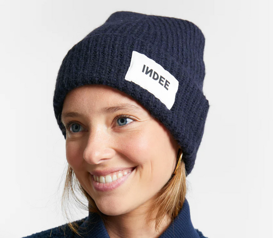 round hat navy AW24