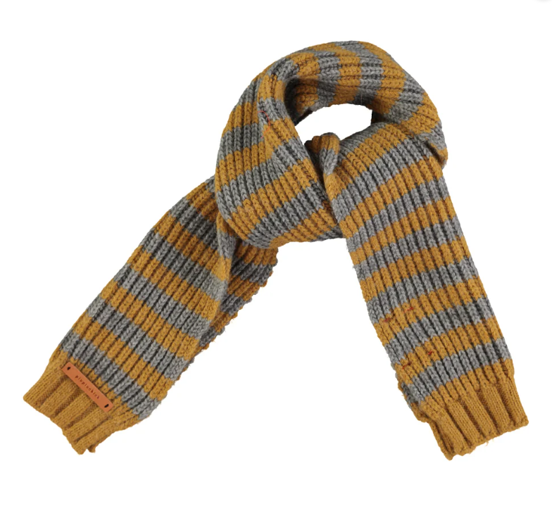 knitted scarf stripes AW24