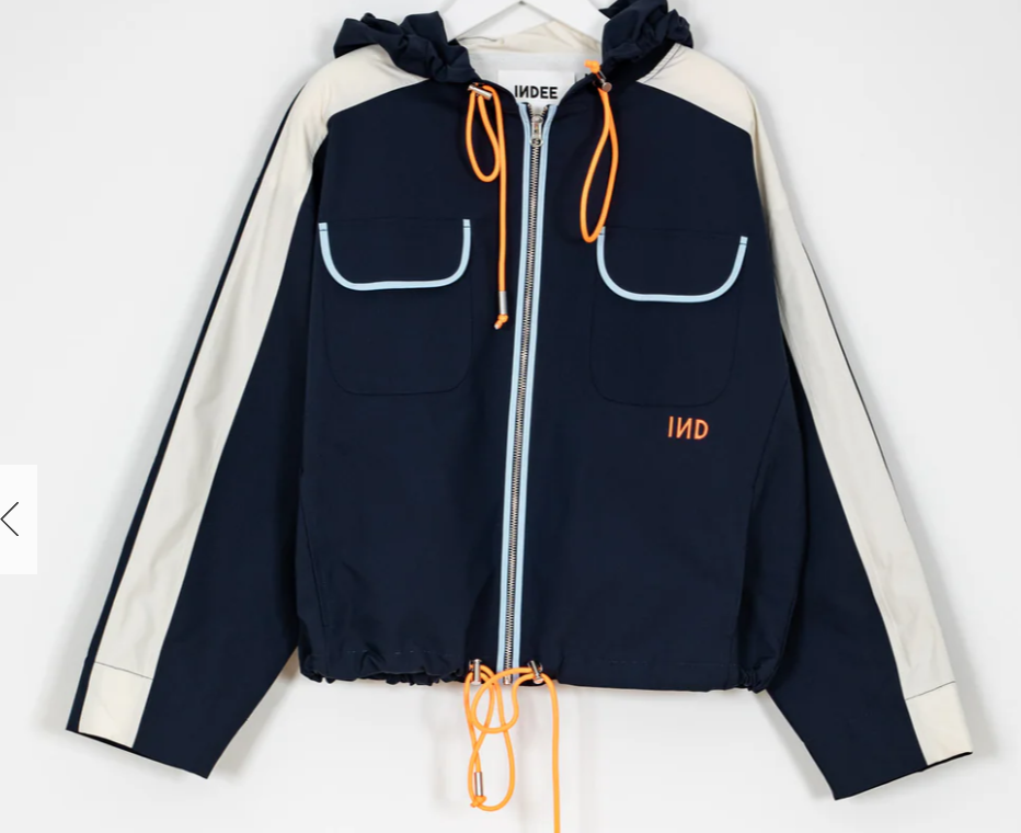 navy rainjacket - Indee SS25