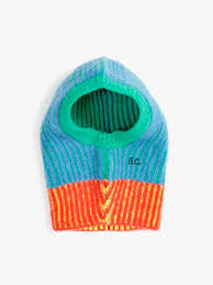 baby color stripes balaclava AW24