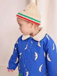 baby beneath moon all over Jacket AW24