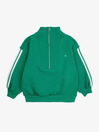 B.C. Zipped Green sweater AW24